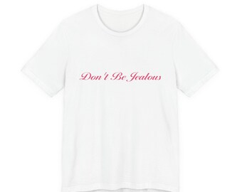 T-shirt unisexe en jersey à manches courtes
