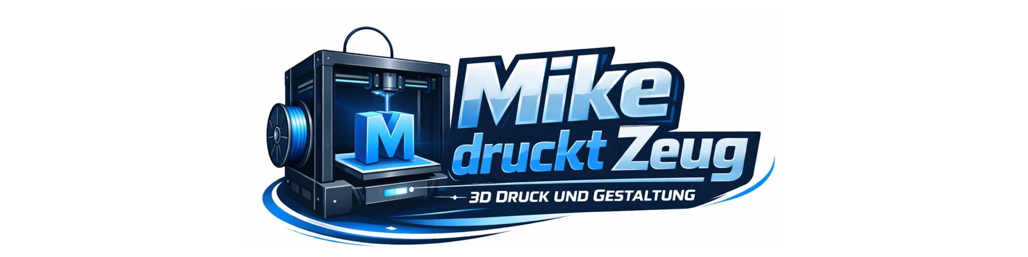 Mike druckt Zeug Logo