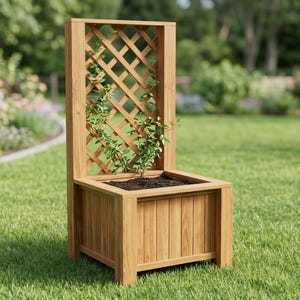 Blumenkasten mit rankgitter - Etsy sterreich