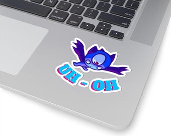 Nitro UH-OH Kiss-Cut Sticker