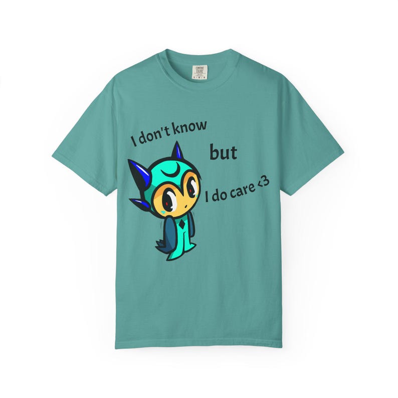 Caring Neptune Unisex Garment-Dyed T-shirt image 1