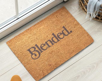 Dörrmatta i blandad familjekokros – Välkomstmatta i naturlig kokosfiber