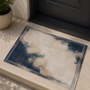 Doormat Rug, Decorative rug, Turkish rug , Washable Non-Slip Boho Home Decor rug, Livingroom rug, Runner rug M6
