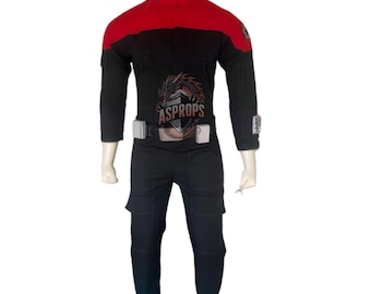 Andor Starszy Pilot Cosplay Suit Star Wars Imperial Officer Cotton Jumpsuit Set Rebel Partysan