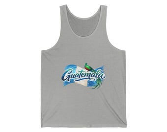Guatemala script wave design Tank