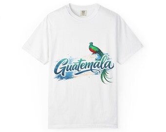 Camiseta con el diseño del quetzal de Guatemala / Recuerdo de viaje del ave nacional