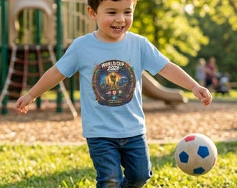 T-shirt bébé Coupe du Monde 2026 | Logo du tournoi