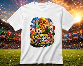 T-shirt enfant Coupe du Monde de la FIFA | Championnat du monde de football Copa 2026
