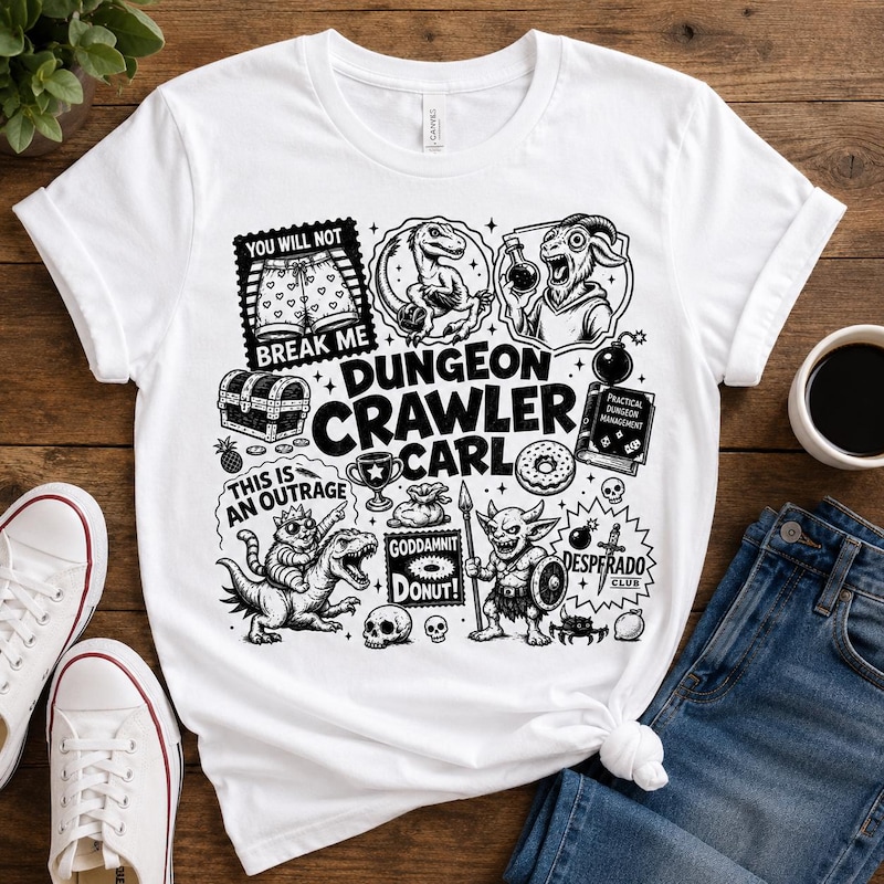 Dungeon Crawler Carl Merch - Etsy