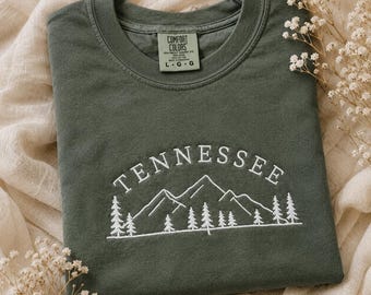 Embroidered Pullover Tennessee Shirt