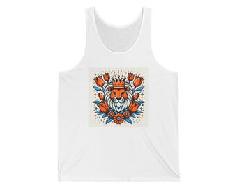 Koningsdag Oranje Linne Unisex - Minimaal