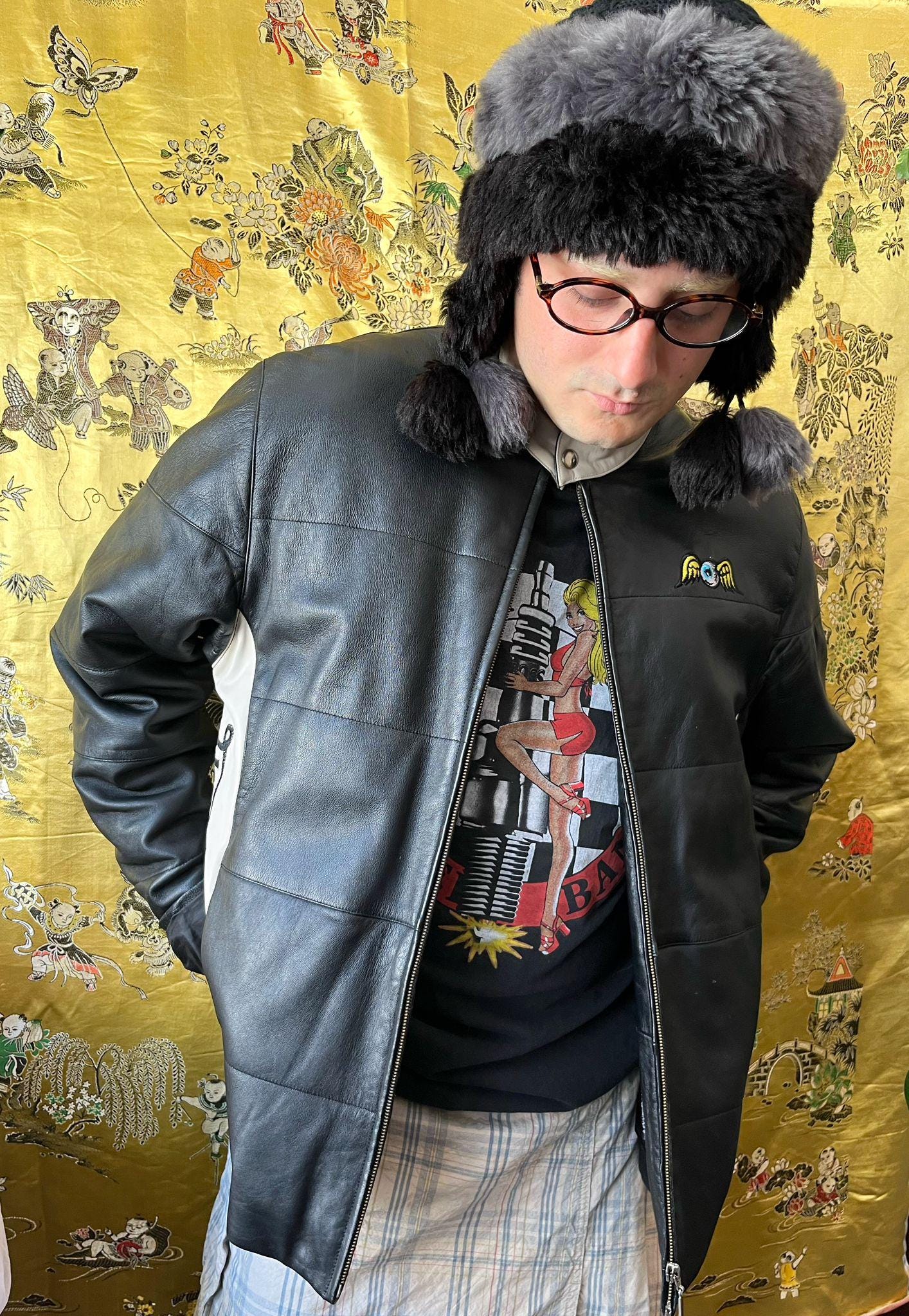 Von Dutch Leather Jacket - Etsy