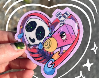 Sparkle-sticker Abstragedy