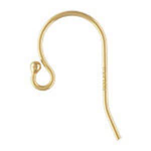 Gold Hook Clasp Findings, Shepherds Hook Clasp, Necklace Clasps, Bracelet  Clasp, 22k Matte Gold Plated Brass, 4 Hooks 
