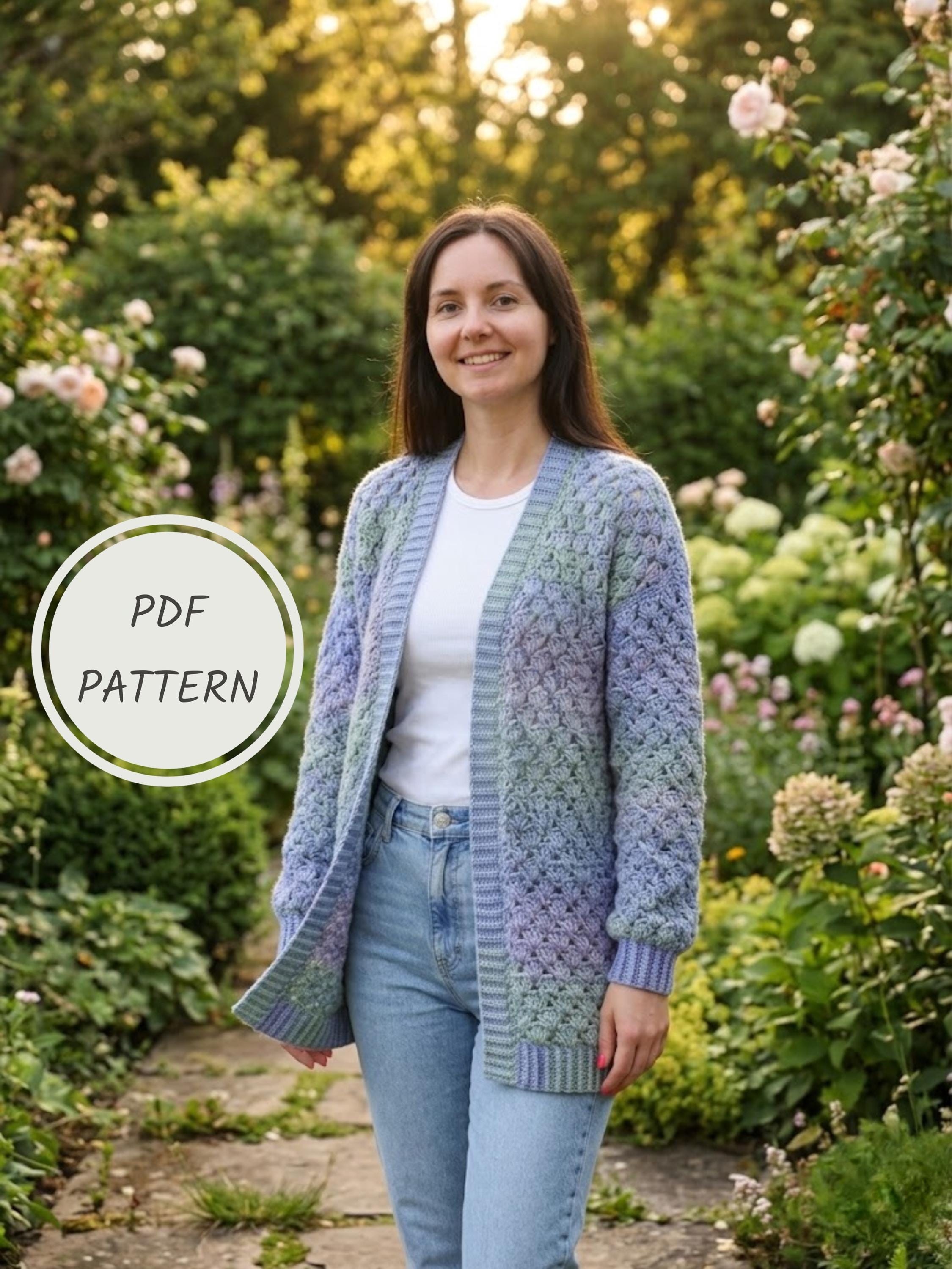 40 Summer Cardigan Crochet Patterns to Keep You Cool and Layered 36 Summer Crochet Cardigan Pattern Lightweight Sweater