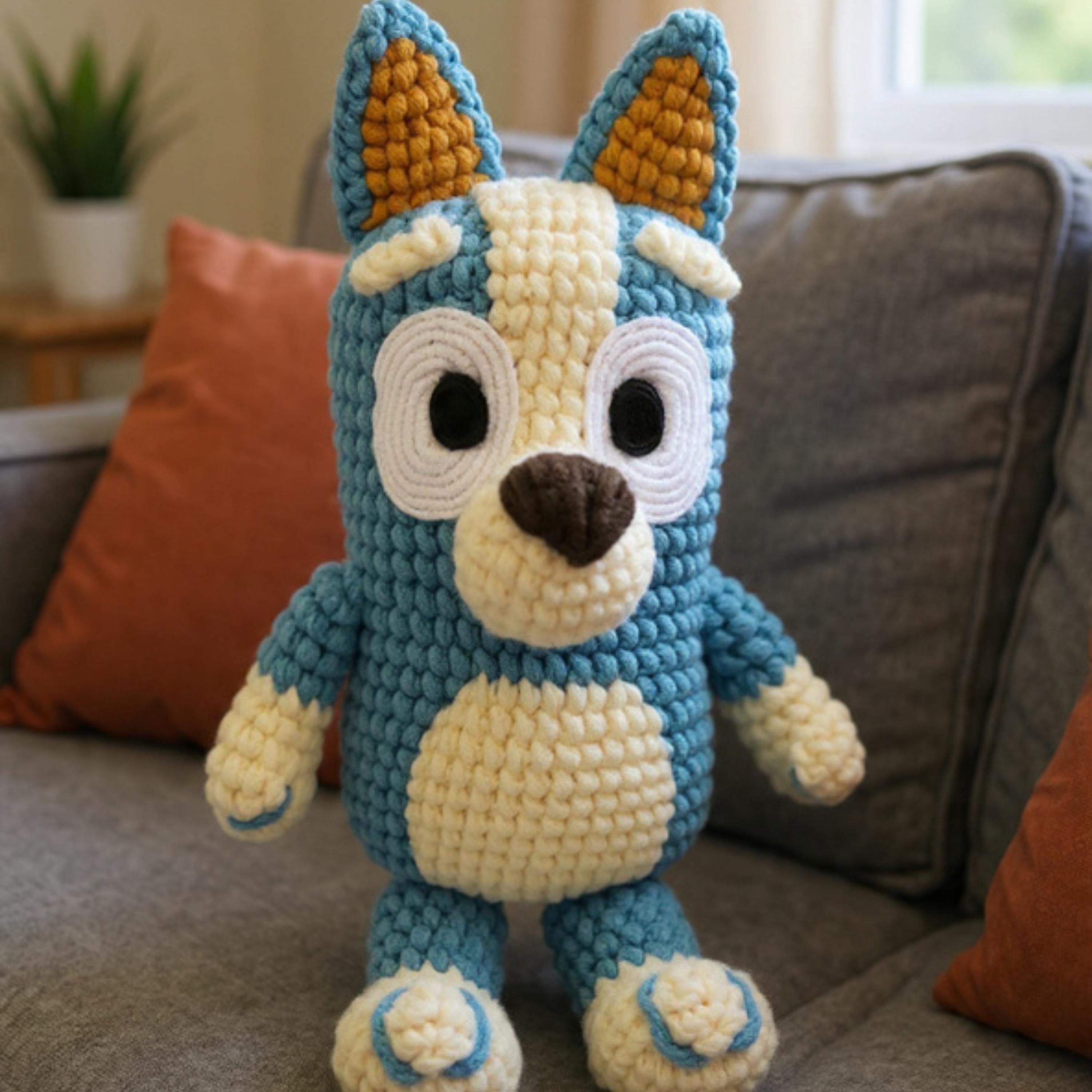 Blue Heeler Amigurumi Plush PDF
