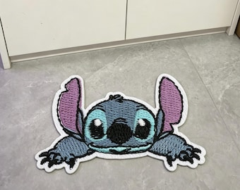 Parches bordados termoadhesivos de Disney “Lilo & Stitch”, lindos parches bordados de anime, regalos para parejas con temática de Stitch y el ángel, perfectos para los fanáticos de Disney.