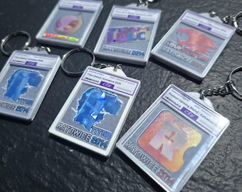 Llavero personalizado con pegatinas de CS2/CSGO (unidades individuales o paquete de 5 unidades de Katowice 2014)