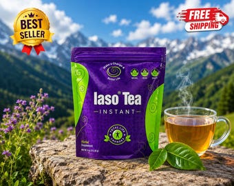 IASO Herbal Tea 25 Pack Daily Herbal Drink Wellness Routine
