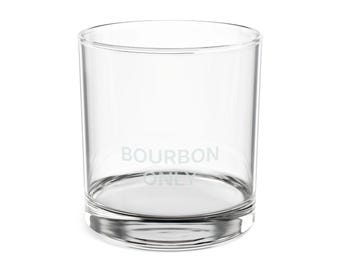 Bourbon Whiskyglas | Graverat 10,5 oz Rocks-glas