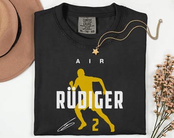 Germany Football Star Rüdiger #2, 2026 World Cup Unisex T-Shirt