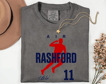 England Football Star Rashford 11, 2026 World Cup Fan T-shirt