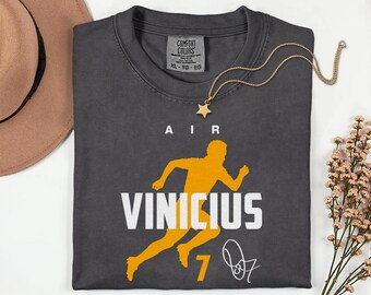 Brazil Football Star Vinicius #7, 2026 World Cup Unisex T-Shirt
