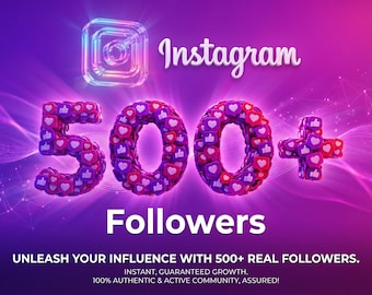 Aumento de 500 seguidores en Instagram / Crecimiento real y activo (Archivo digital)