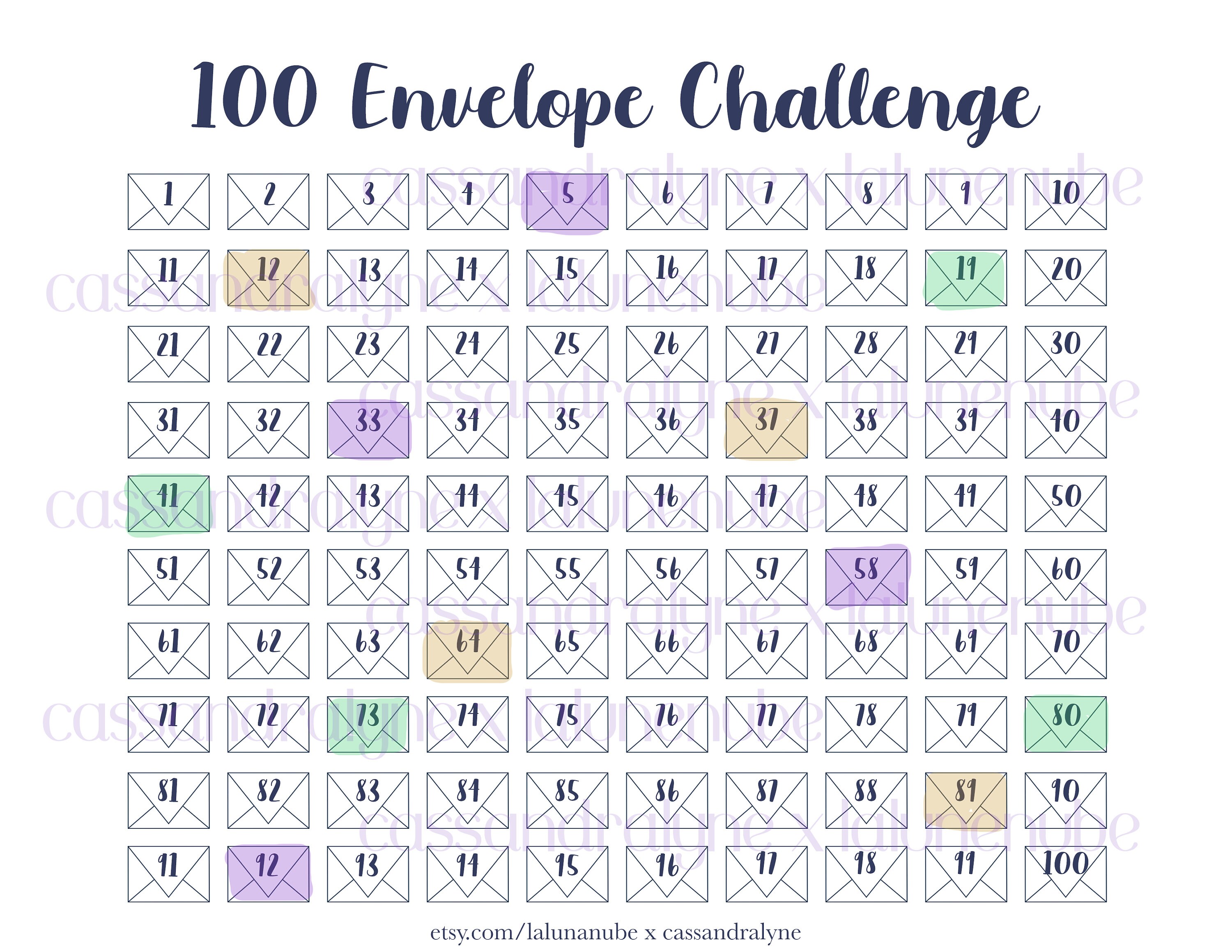 100-envelope-challenge-chart-printable-printable-word-searches