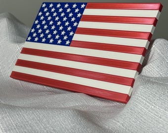 United States Flag Wall Hanger - 9" by 5"