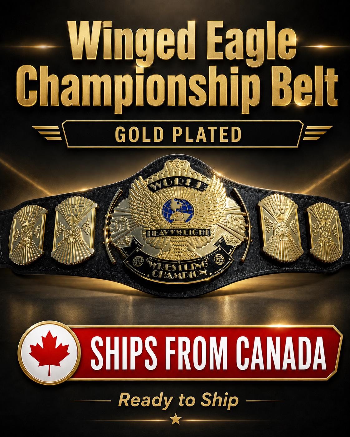 Wwf winged eagle belt - Etsy 日本