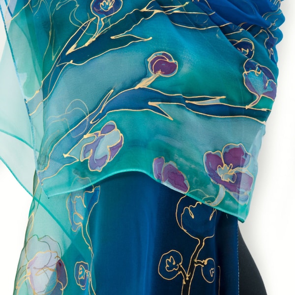 Aqua Silk - Etsy