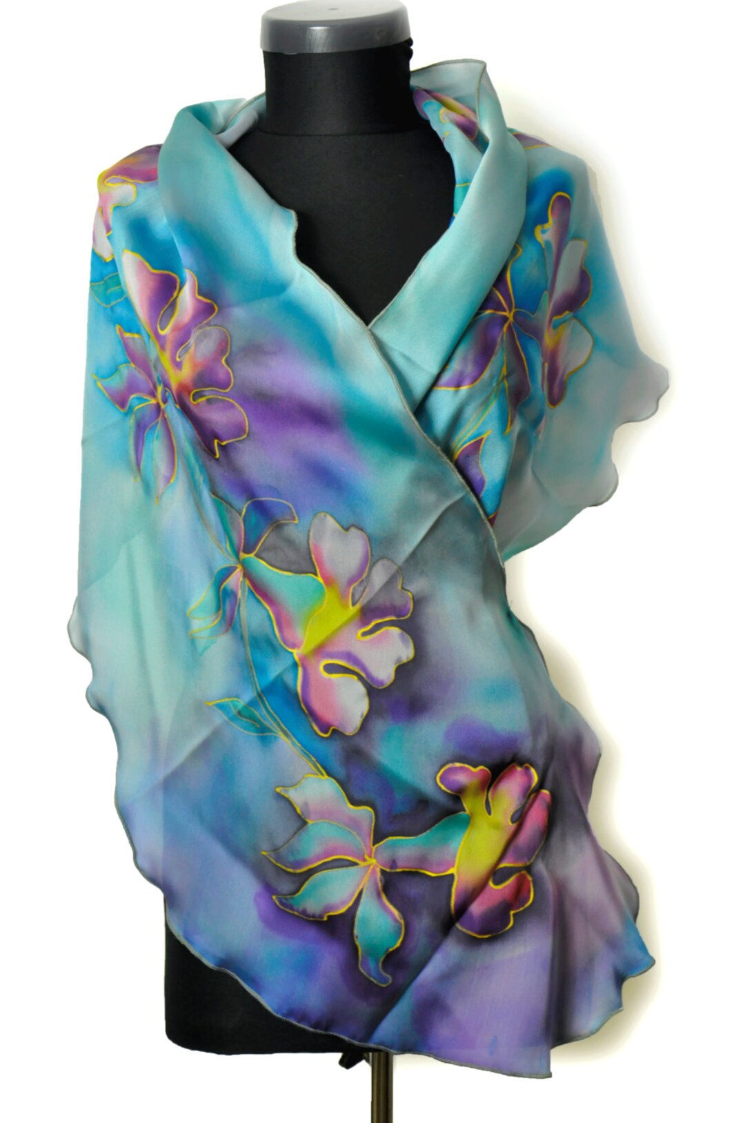 Silk Chiffon Scarf