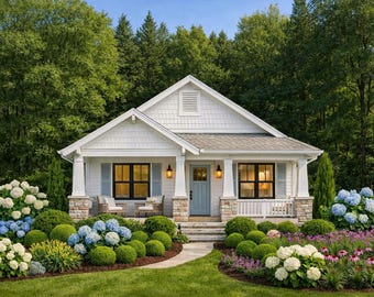 Woodbury House Plan • 3 Bed Traditional Home • Full Bath Every Level 2-Story 2818 Sq Ft (PDF Drawings)