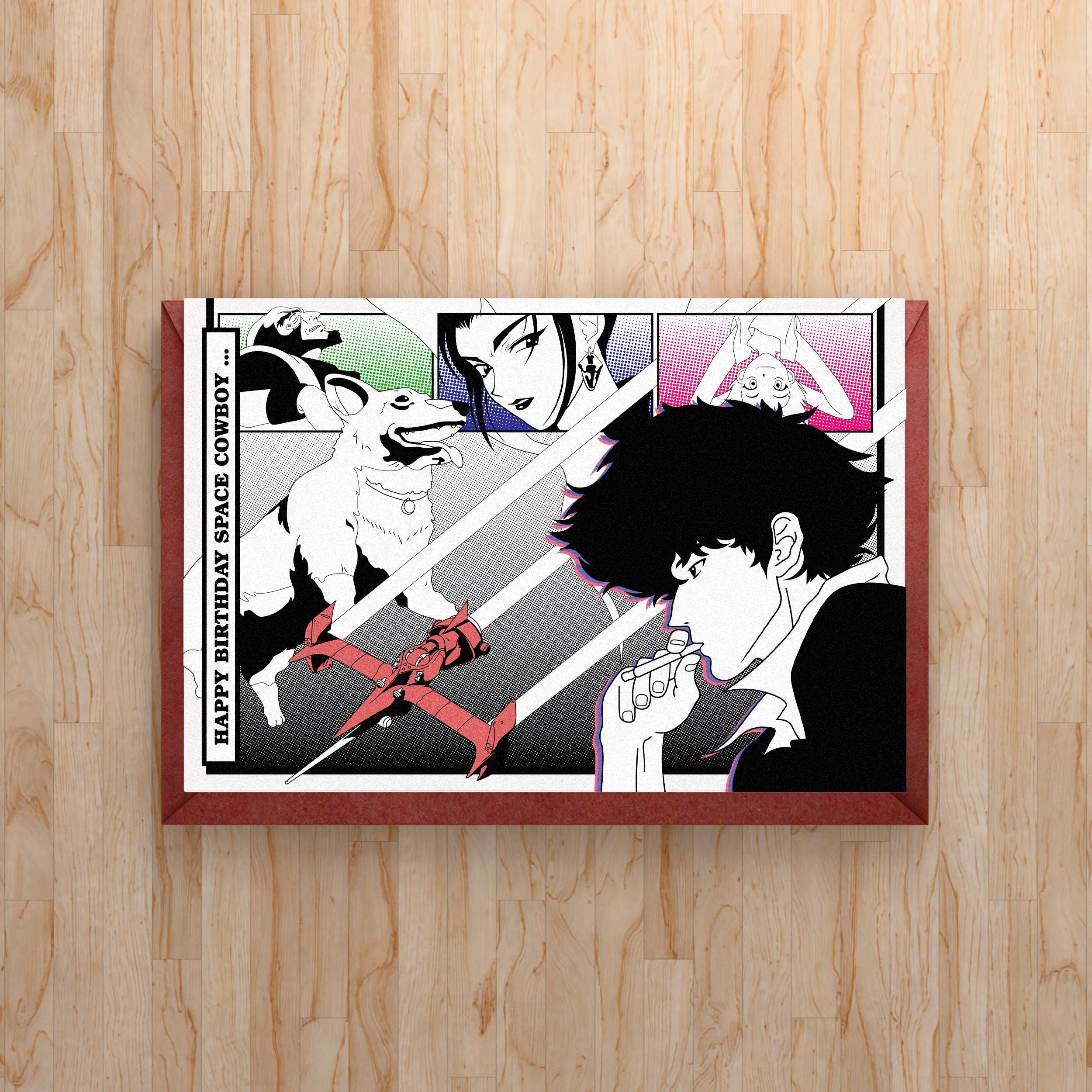 Cowboy Bebop Card - Etsy