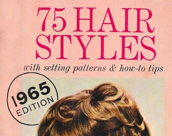75 Hair Styles Booklet 1965 Edition