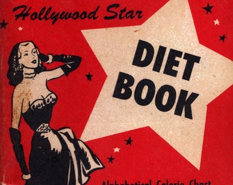 1952 Hollywood Star Diet Book