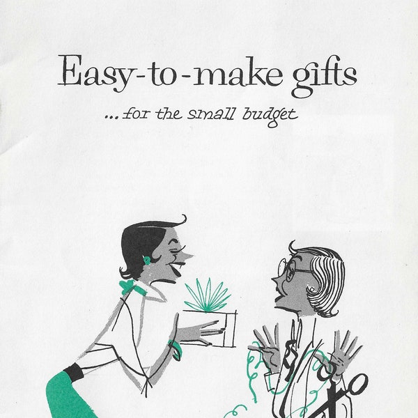 1950s Easy to Make Gifts