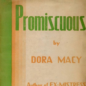 1931 Promiscua de Dora Macy