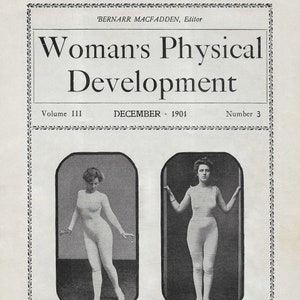 1901 Woman&#39;s Physical Development