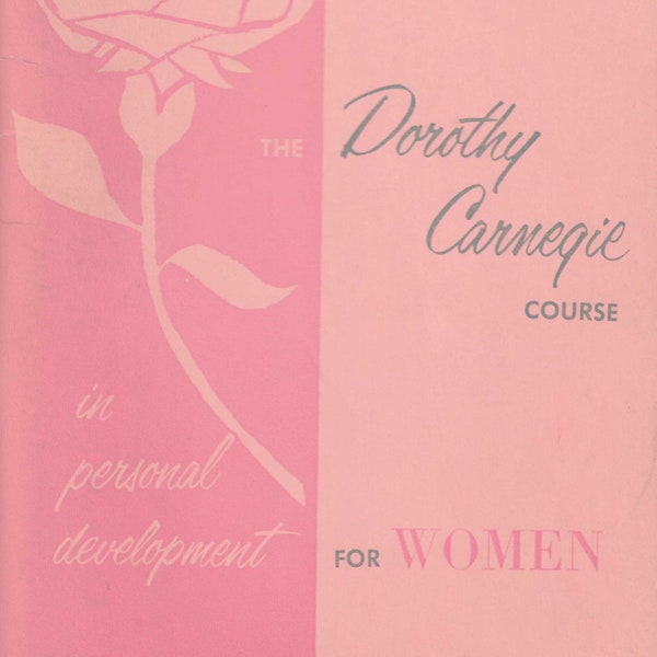 1958 Dorothy Carnegie Course in Personal Development for Women