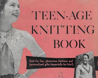 1953 Teen-age Knitting Book