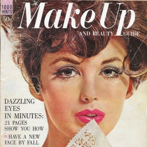 1961 Make Up and Beauty Guide - 1000 Hints- Magazine - PDF