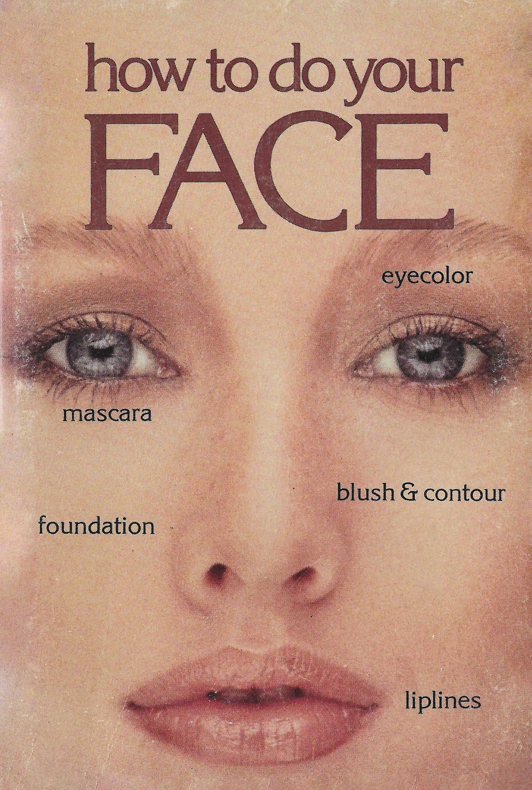 1978 How to do Your Face Etsy Polska
