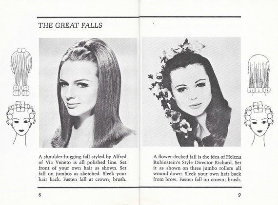 1967 Hair Styles and Sets for Long Hair - Etsy 1967 Hair Styles and Sets for Long Hair - Etsy