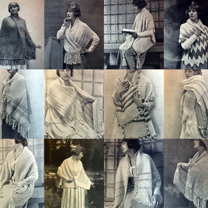 1918 - 12 Scarf Patterns