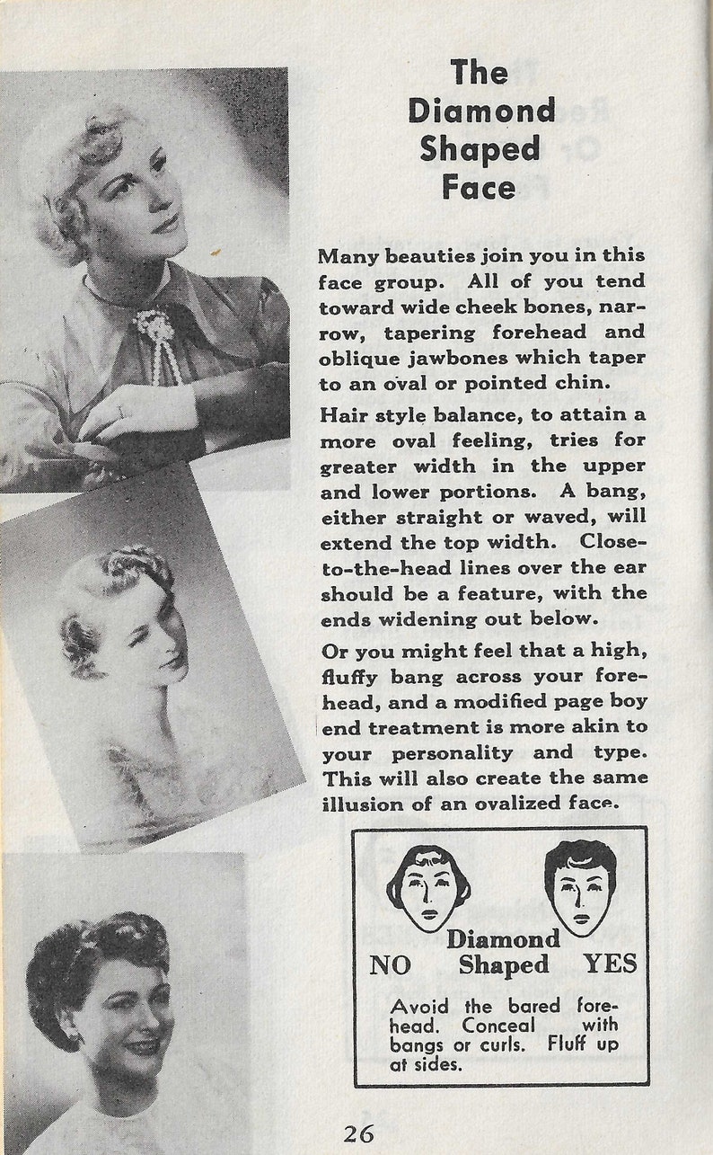 1954 How to Wear Your Hair (Instant Download) - Etsy