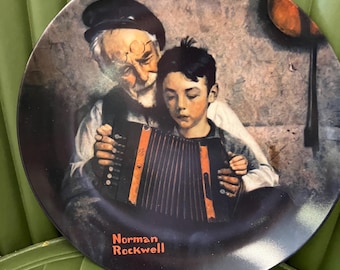 The Music Maker collector plate