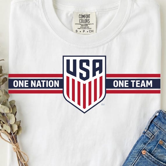 USA Soccer PNG 2026 – One Nation One Team Fan Design, World Cup Digital Download, Sublimation, Shirt Print, 4 PNG Soccer Gift