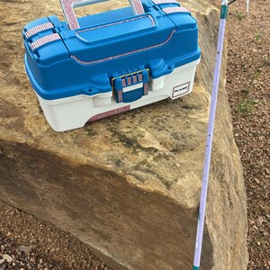 Scatola da pesca Blue Baddazled